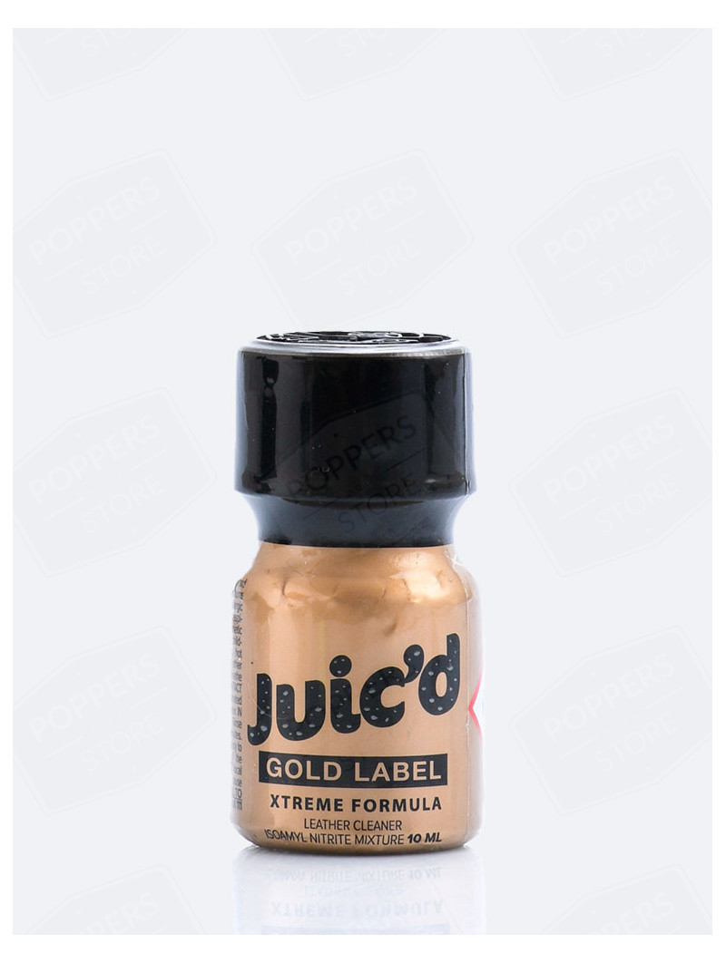 Juic'd Gold Label 10 ml - Pentyle édition premium marque belge avec présentoir - Poppers Store