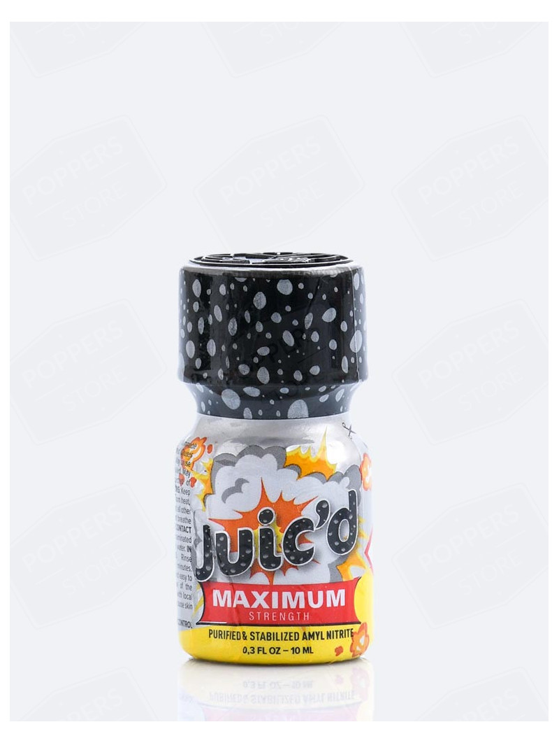 Juic'd Maximum 10 ml - Amyle ultra efficace TOP 10 distributeurs marque belge - Poppers Store