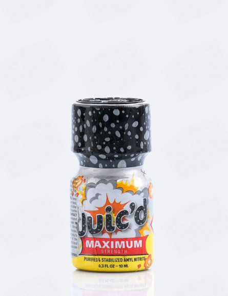 Juic'd Maximum 10 ml - Amyle ultra efficace TOP 10 distributeurs marque belge - Poppers Store