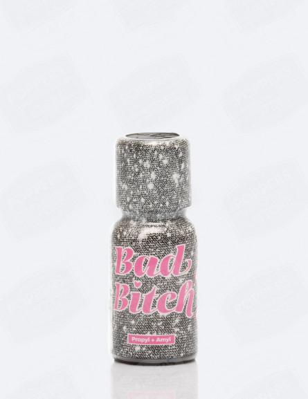 Bad Bitch 15 ml - Exclusivité packaging années 2000 mix amyle propyle avec présentoir - Poppers Store
