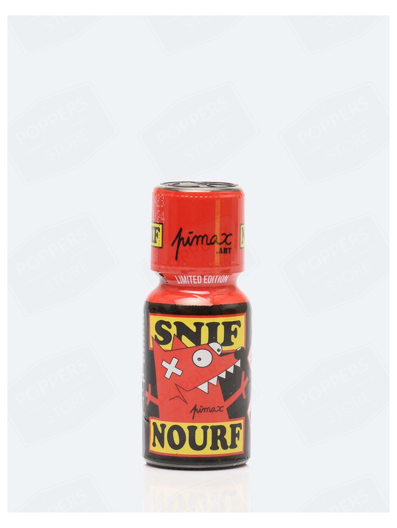 Snif Nourf 15 ml - Édition limitée exclusivité collaboration artiste Pimax Made in France lot 50 - Poppers Store