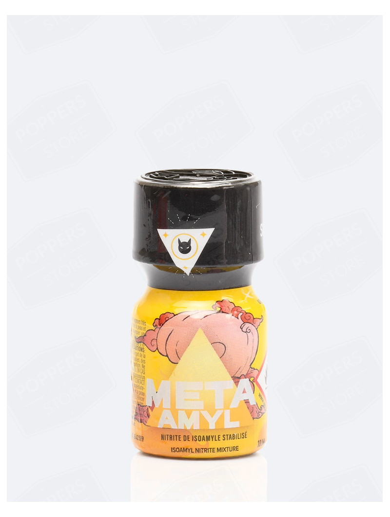Meta Amyl 10 ml - Amyle ultra strong collection Meta couleurs flashy avec présentoir - Poppers Store