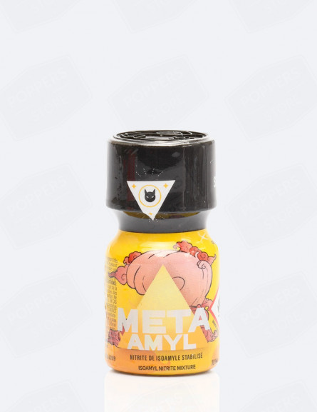 Meta Amyl 10 ml - Amyle ultra strong collection Meta couleurs flashy avec présentoir - Poppers Store