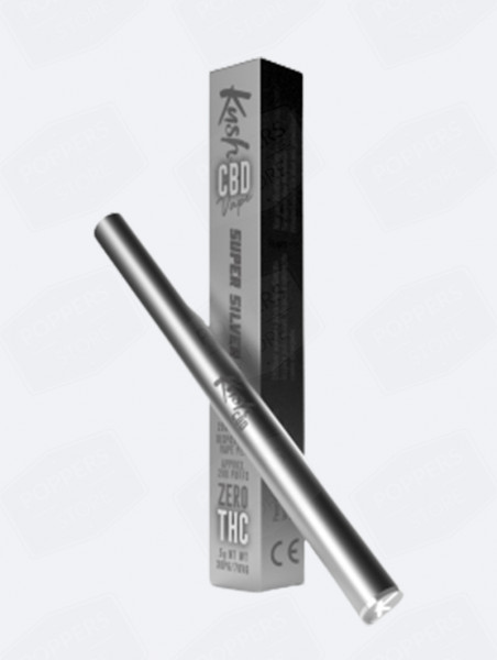 Vape Pen CBD Silver Haze KushVape 20 - 200mg CBD agrumes épicés premium sensation unique jetable - Poppers Store