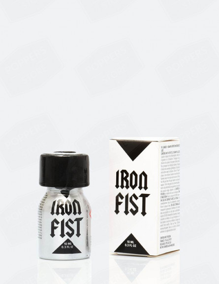 Iron Fist 10 ml - Format pocket pentyle marque Iron Fist avec présentoir - Poppers Store