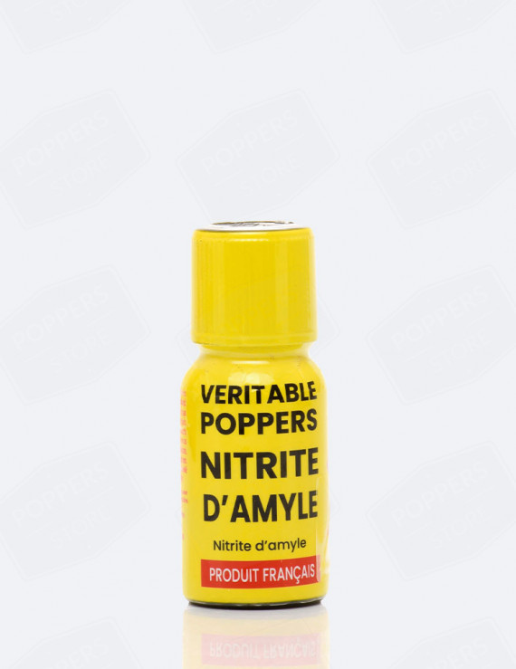 Véritable Amyle 15 ml - Flacon jaune vif best seller historique amyle puissant - Poppers Store