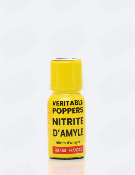 Véritable Amyle 15 ml - Flacon jaune vif best seller historique amyle puissant - Poppers Store