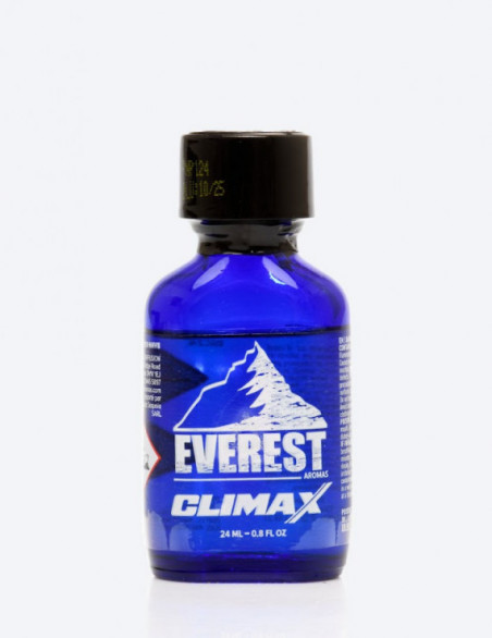 Everest Climax 24 ml - Flacon bleu pentyle Everest Aromas sensations fortes - Poppers Store