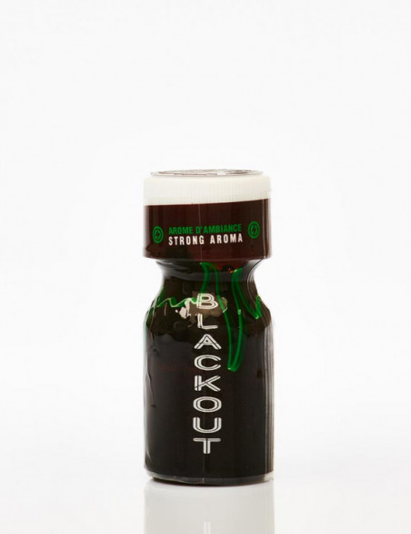 Blackout Amyl 10 ml - Amyle expérience intense durable Made in France lot 20 - Poppers Store