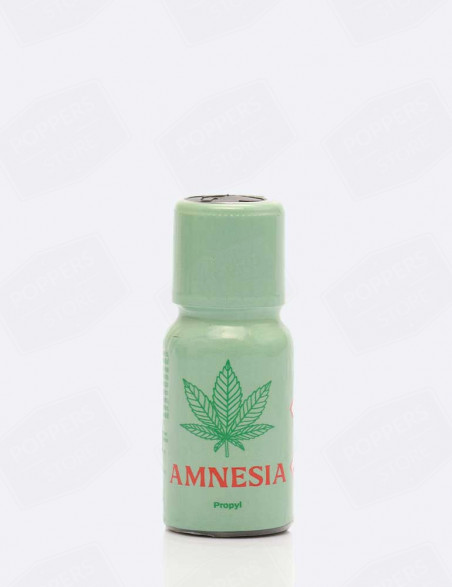 Amnesia 15 ml - Arôme chanvre Made in France avec présentoir - Poppers Store