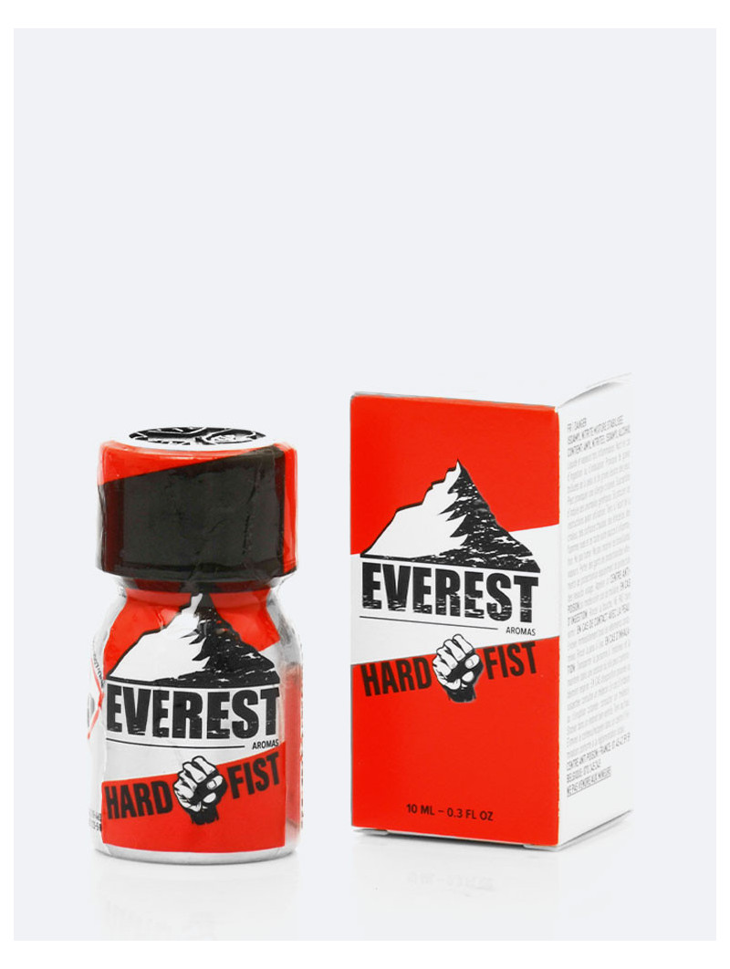 Everest Hard Fist 10 ml - Flacon alu incassable amyle le plus puissant Everest - Poppers Store