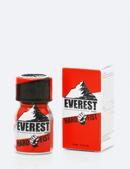 Everest Hard Fist 10 ml - Flacon alu incassable amyle le plus puissant Everest - Poppers Store