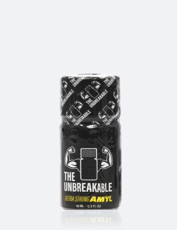 The Unbreakable 10 ml - Flacon plastique incassable amyle ultra-puissant présentoir - Poppers Store