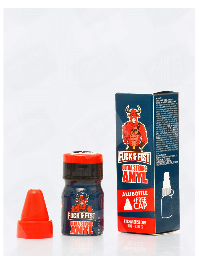Fuck & Fist Amyl Ultra Strong 10 ml - Flacon alu incassable référence premium - Poppers Store