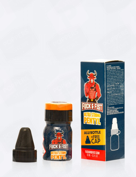 Fuck & Fist Pentyl Ultra Strong 10 ml - Flacon alu incassable référence premium pentyle - Poppers Store