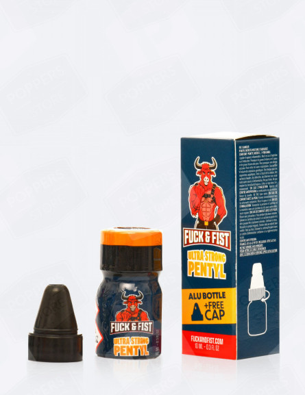 Fuck & Fist Pentyl Ultra Strong 10 ml - Flacon alu incassable référence premium pentyle - Poppers Store