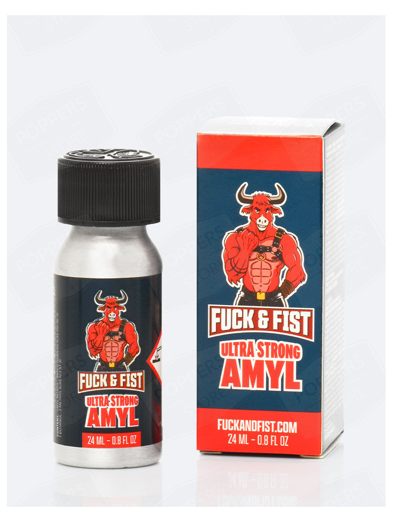Fuck & Fist Amyl Ultra Strong 24 ml - Flacon aluminium premium incassable - Poppers Store