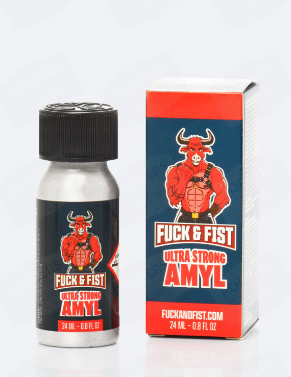 Fuck & Fist Amyl Ultra Strong 24 ml - Flacon aluminium premium incassable - Poppers Store