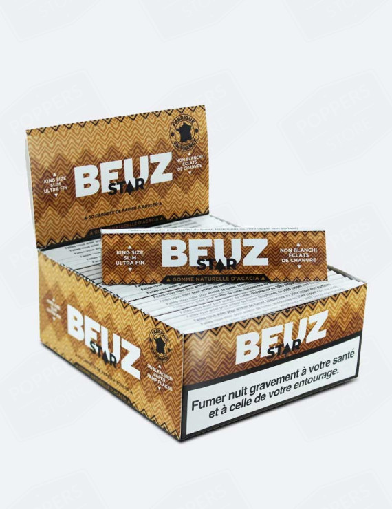 Feuilles Slim Non Blanchies Beuz Star - Lot de 50 carnets