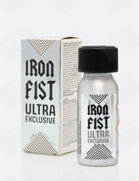 Poppers Petit Format Poppers Iron Fist Ultra Exclusive 24 ml - Version Premium