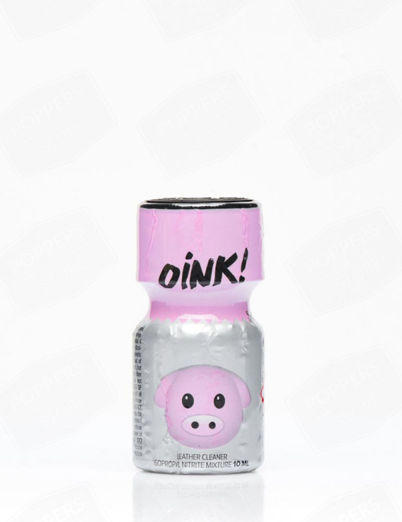 Oink! 10 ml - Propyle Strong nom original distinctif avec présentoir - Poppers Store