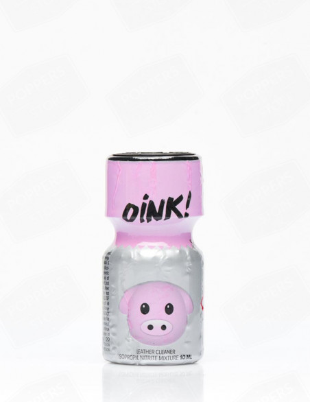 Oink! 10 ml - Propyle Strong nom original distinctif avec présentoir - Poppers Store
