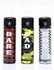 Pack Triple B 24 ml - Gamme complète Bad Boy Bare format long fin unique - Poppers Store Pack Triple B 24 ml - Gamme complète Bad Boy Bare format long fin unique - Poppers Store