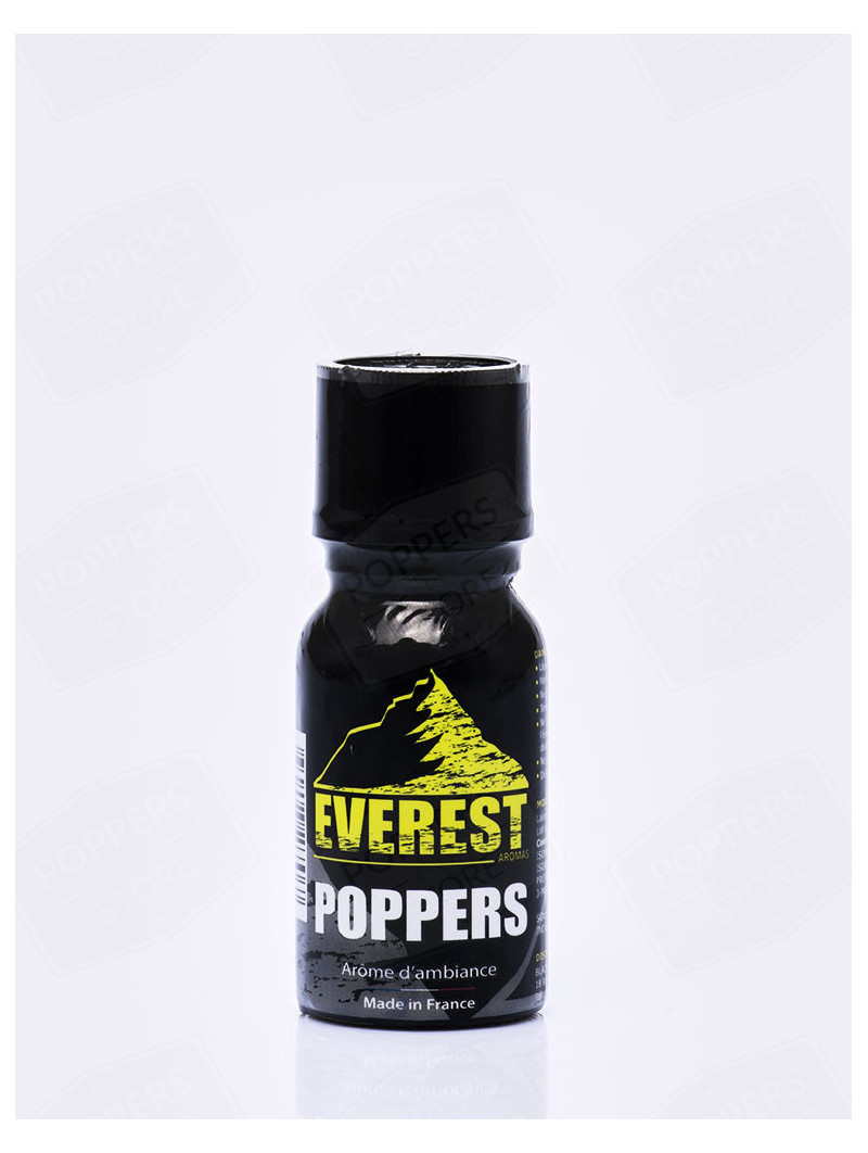 Everest Poppers 15 ml - Mix amyle propyle ultra strong Everest Aromas avec présentoir - Poppers Store