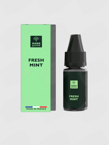 E-Liquide CBD Fresh Mint Marie-Jeanne 12 - 600mg CBD menthe fraîche naturelle Made in France - Poppers Store