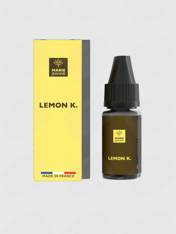 E-Liquide CBD Lemon Kush Marie-Jeanne 12 - 600mg CBD citronné notes Kush Made in France - Poppers Store