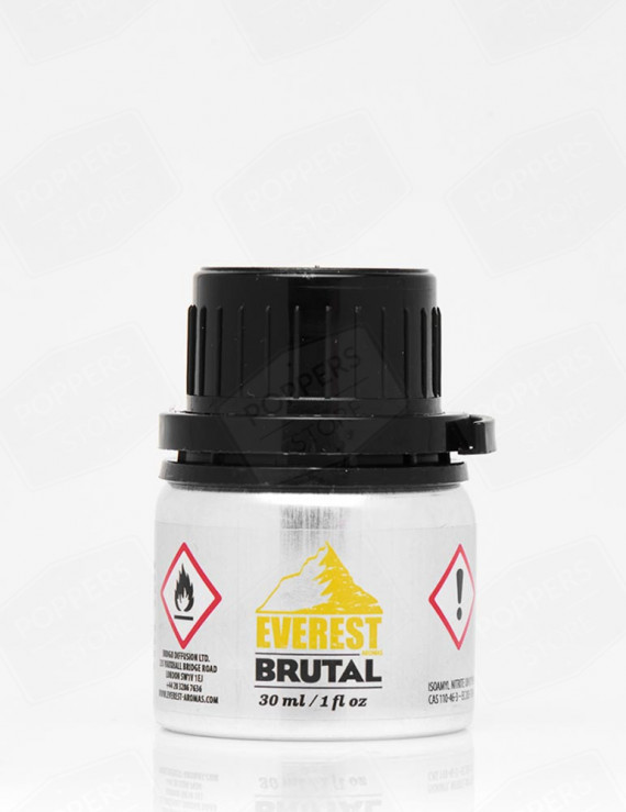 Everest Brutal 30 ml - Flacon incassable ouverture large Everest Aromas français - Poppers Store