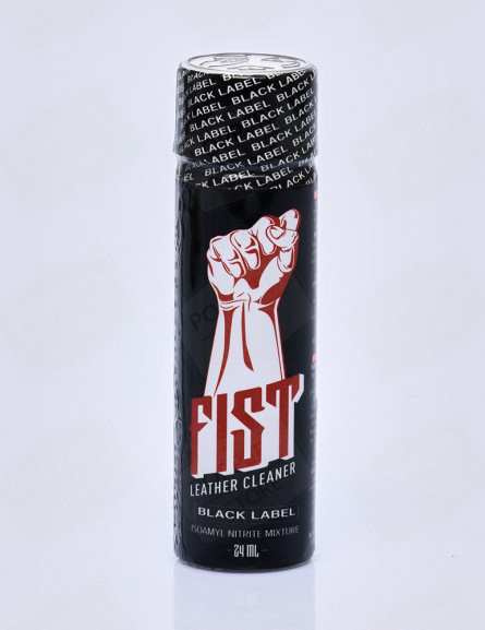 Fist Black Label 24 ml - Flacon verre édition premium Black Label - Poppers Store Fist Black Label 24 ml - Flacon verre édition premium Black Label - Poppers Store