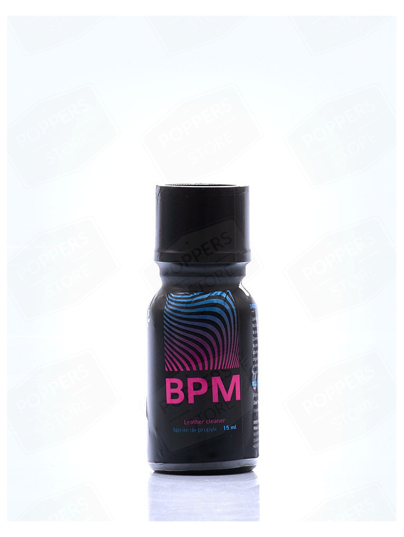 BPM 15 ml - Propyle effet durable noctambules Made in France avec présentoir - Poppers Store