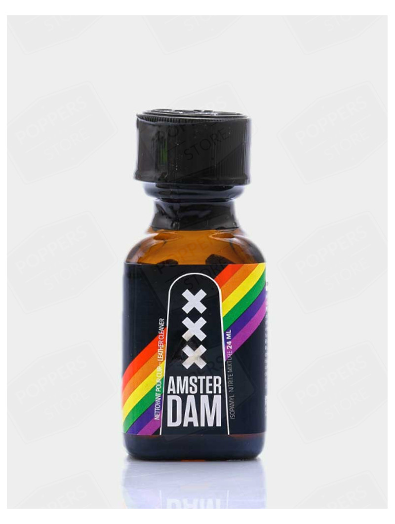 Amsterdam XXX Pride 24 ml - Édition LGBT arc-en-ciel fabrication belge - Poppers Store