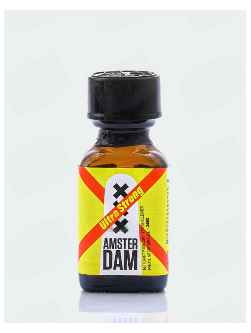 Amsterdam XXX Ultra Strong 24 ml - Poppers pentyle belge best-seller 2022 - Poppers Store